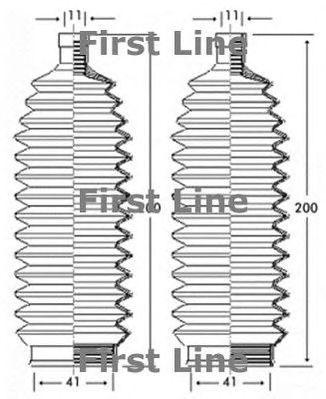 FIRST LINE fsg3244 -  Пыльник, рулевое управление